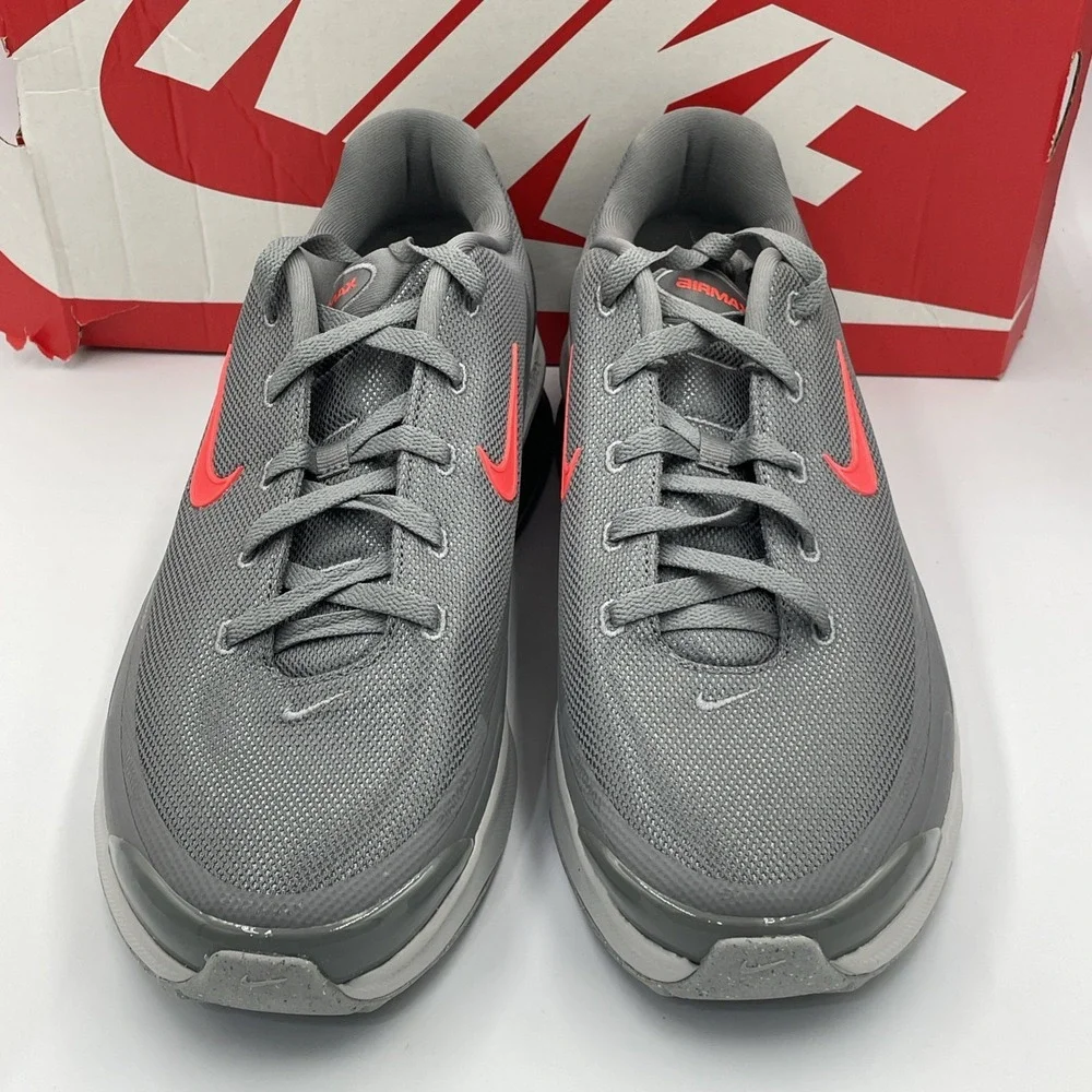 Nike Air Max Bia Running Shoes Mens Size 15 Smoke Grey/Bright Crimson IF2624-002